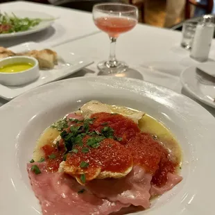 Beet Ravioli
