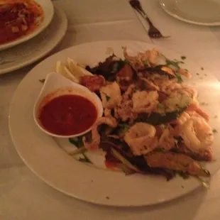 Fried Calamari Cardboard