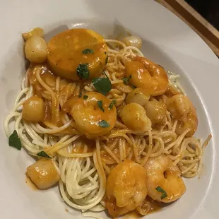 Shrimp scampi