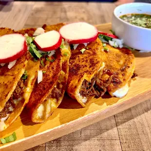 Birria Cheesy Tacos