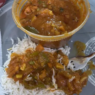 Vegetable Curry which is vegan