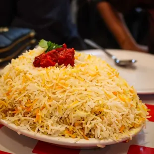 Hyderabadi Goat Dum Biryani