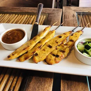 Chicken Satay Lunch Special
