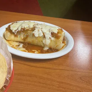 w/ red sauce