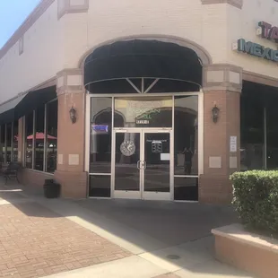 Exterior front angle.