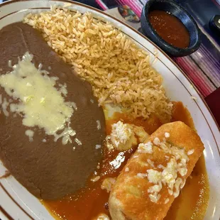 Beef Chimichanga