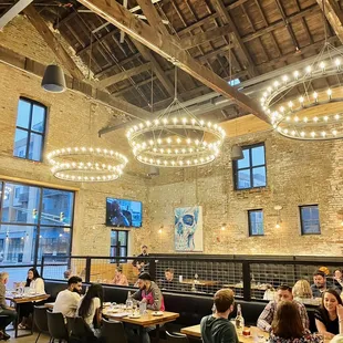 Seating area ft. live music