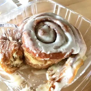 Delicious cinnamon roll