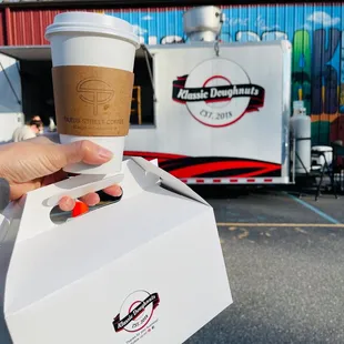 Coffee and doughnuts!