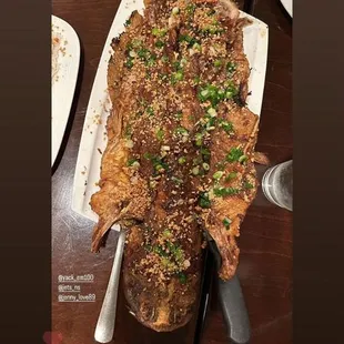 Catfish wrap is super fire