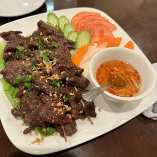 Thit Bo Nuong (Lemongrass Beef)