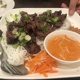 Grilled Pork Lemon Grass Vermicelli Noodles