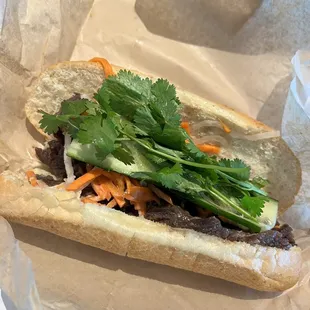 Steak Banh Mi