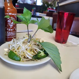 a plate of food