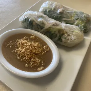 Spring rolls with pork