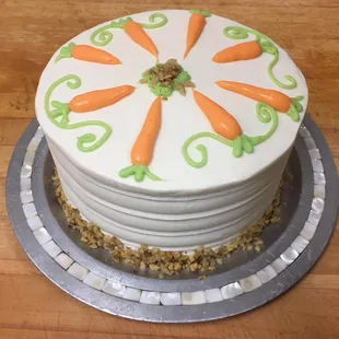 Carrot cake  Per slice $6.99 Whole cake $65  Please allow 2 days for special orders