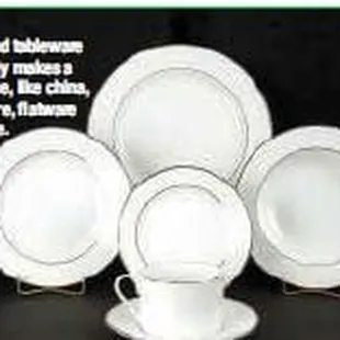 Dishware, Plates Dinner Plates, Salad Plates and Coffee Cups