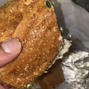 food, bagel, bagels