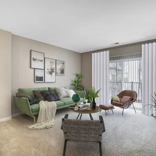 Spacious floor plans.