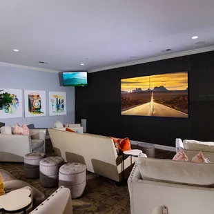 On-site theatre available for all residents.