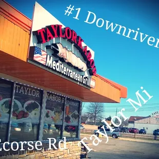 the front of taylor kabob