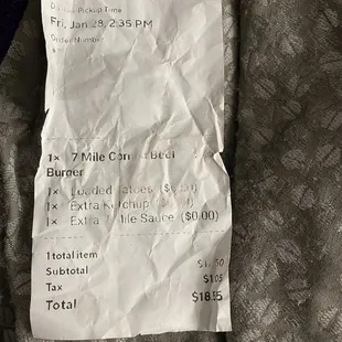 Receipt