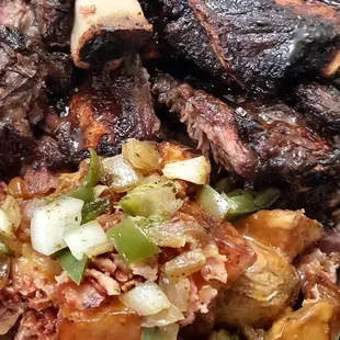 steak, food