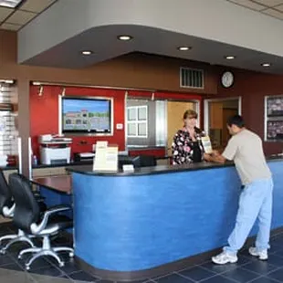 Our modern, convenient front office.