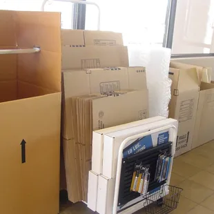 We sell a large variety of moving supplies to make your move as seamless as possible!