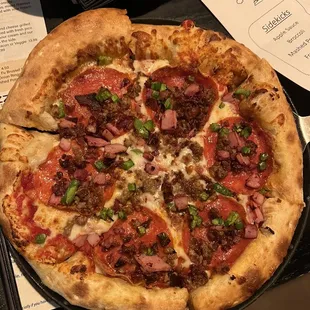 Meat pizza