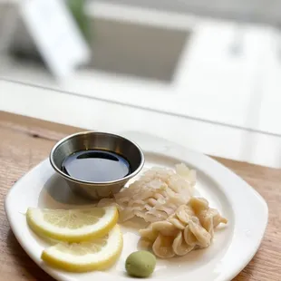 Geoduck Sashimi (siphon &amp; belly)