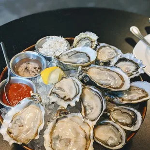 shellfish, oysters and mussels, oysters, mussels, food