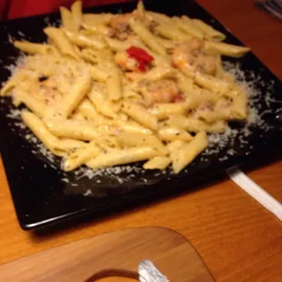 Shrimp pasta