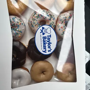 Dozen with yeast and cakes