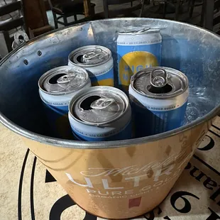 Buckets of drinks, what else can you ask for?!