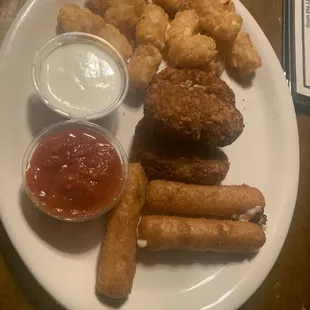 Sampler platter!