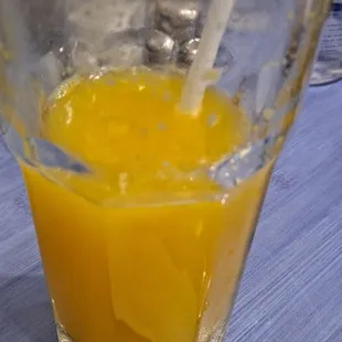 Freshly squeezed orange juice