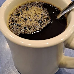 Black coffee