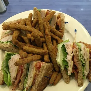 Turkey Club Sandwich