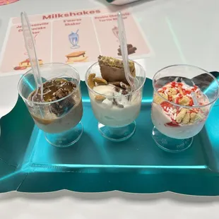 Mini trio flight