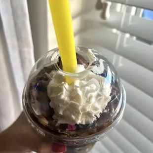 16 oz The Double Chocolate Turtle Shaker (dairy free)