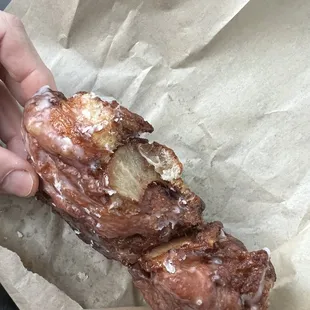 Real apple in the fritter!