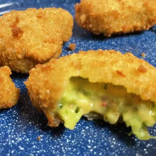 Broccoli and cheddar cheese bites