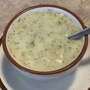 Cream of Broccoli Soup!