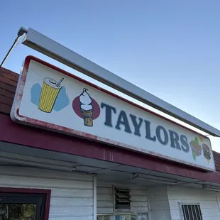 the front of the store