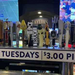 Tuesday 3$ pint. And look at their on tap selection!