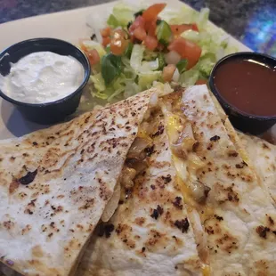 Shrimp quesadila