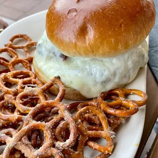 French Onion Soup Burger