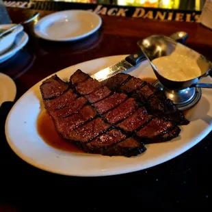 Appetizer size London Broil.
