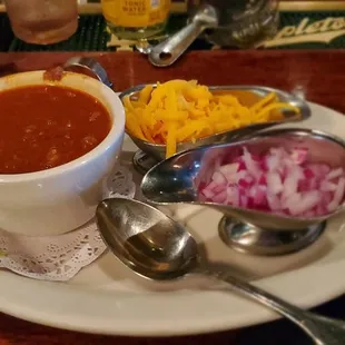 Cup of the Texas Chili Soup